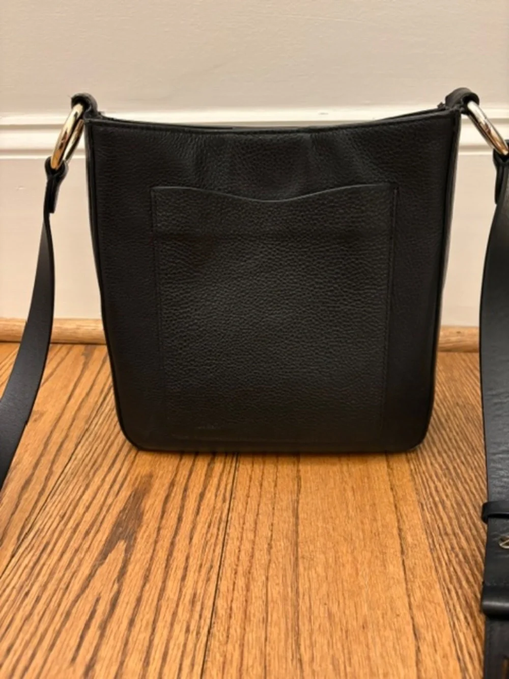 Rebecca Minkoff Black Leather Bucket Bag